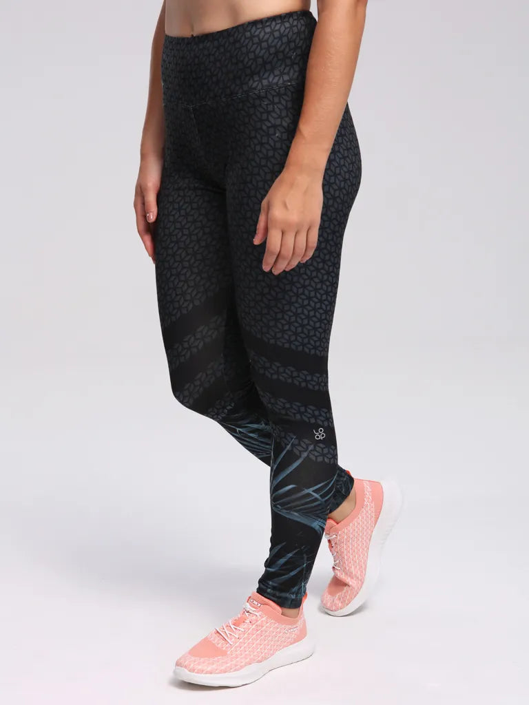 Woen's leggings loap irone black - M