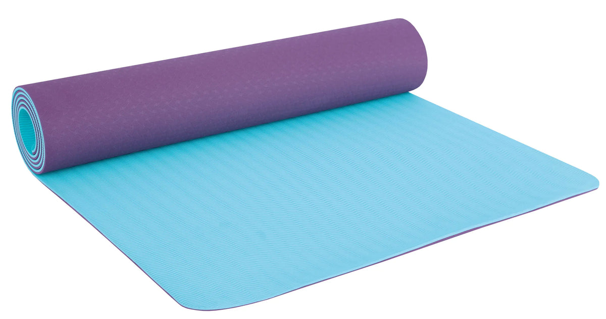 Tapete de exercícios Loap Aman Yoga Mat roxo
