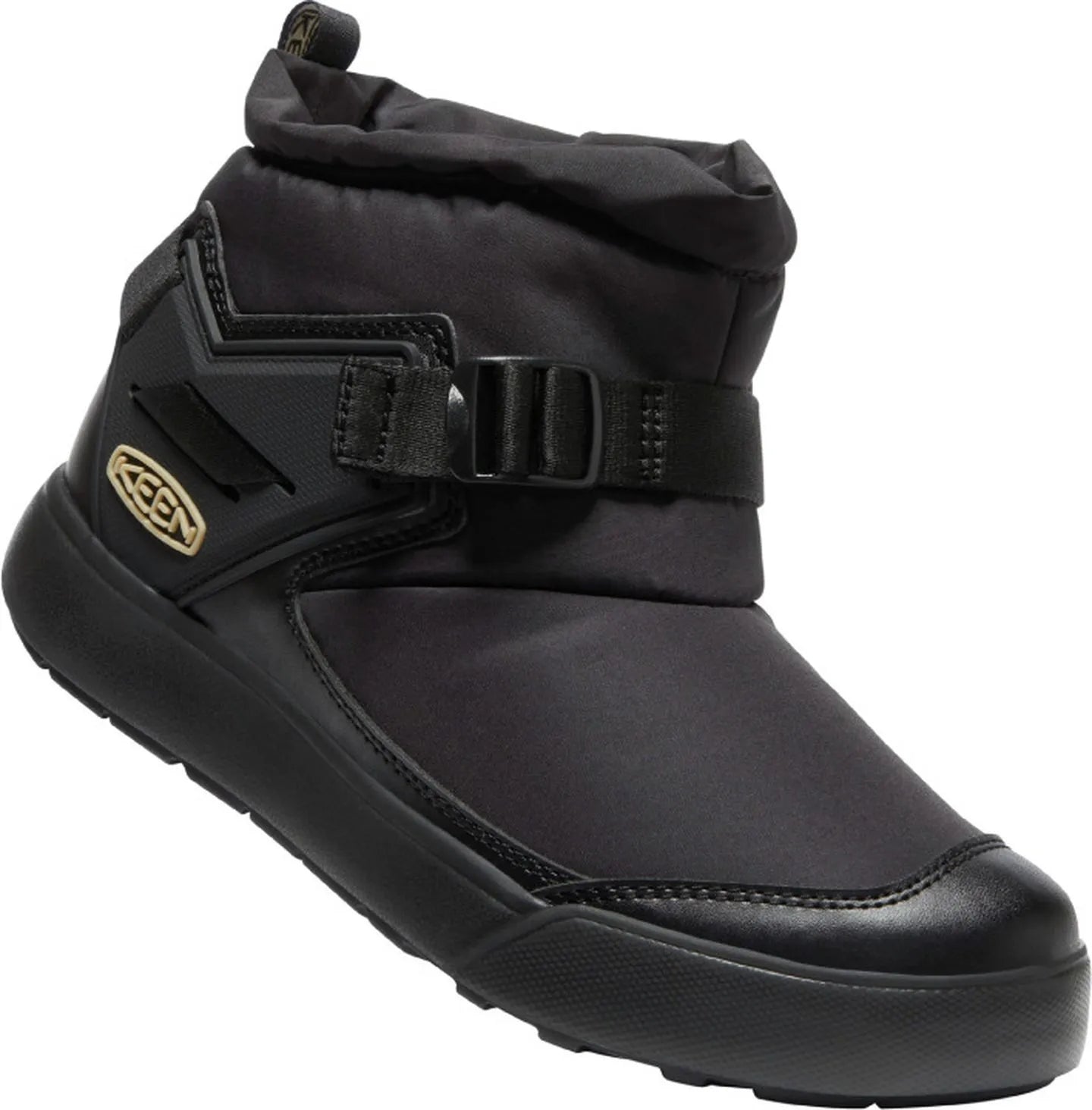 Botas de inverno femininas afiadas wmns hoodromeo mini preto-preto preto 36