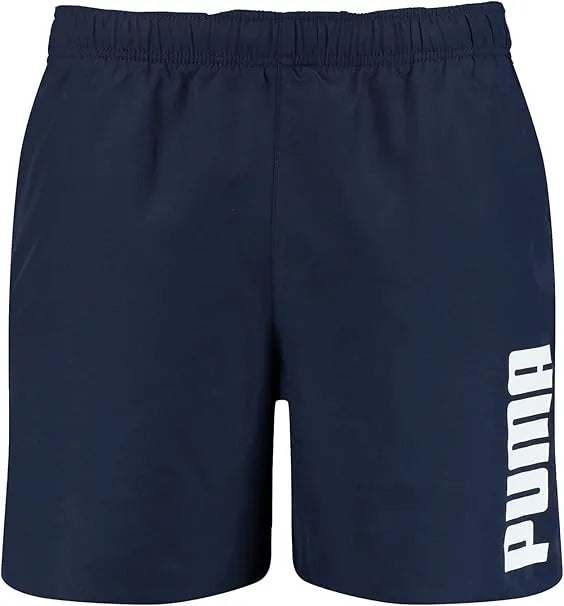 Puma Short de bain pour homme Swim Mid Navy Blue