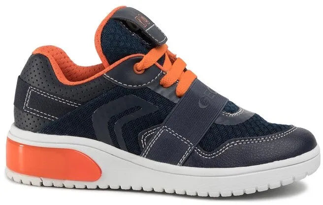 Chaussures Enfant Geox Jr Xled Sneaker Bleu Foncé