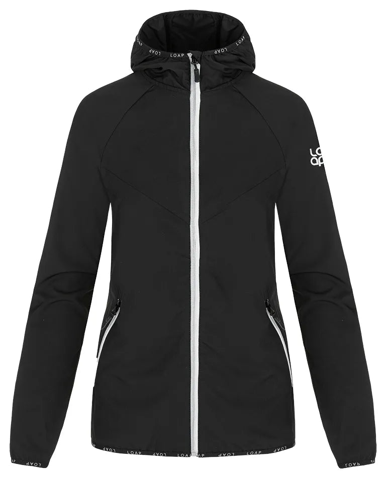 Softshell-jacka för damer urbeeka svart xs