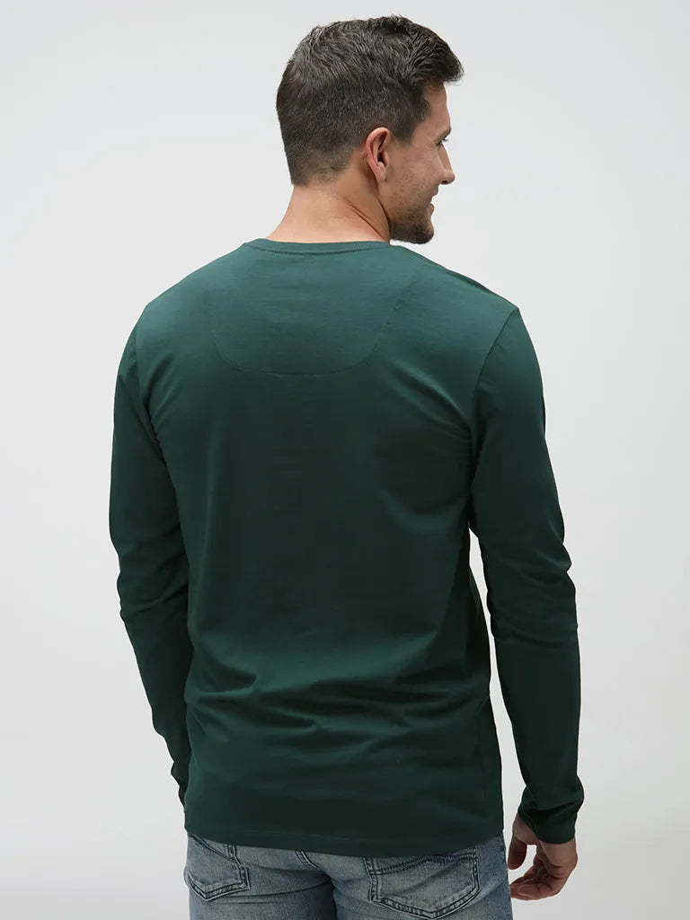 Pánské tričko Loap Aldar Green