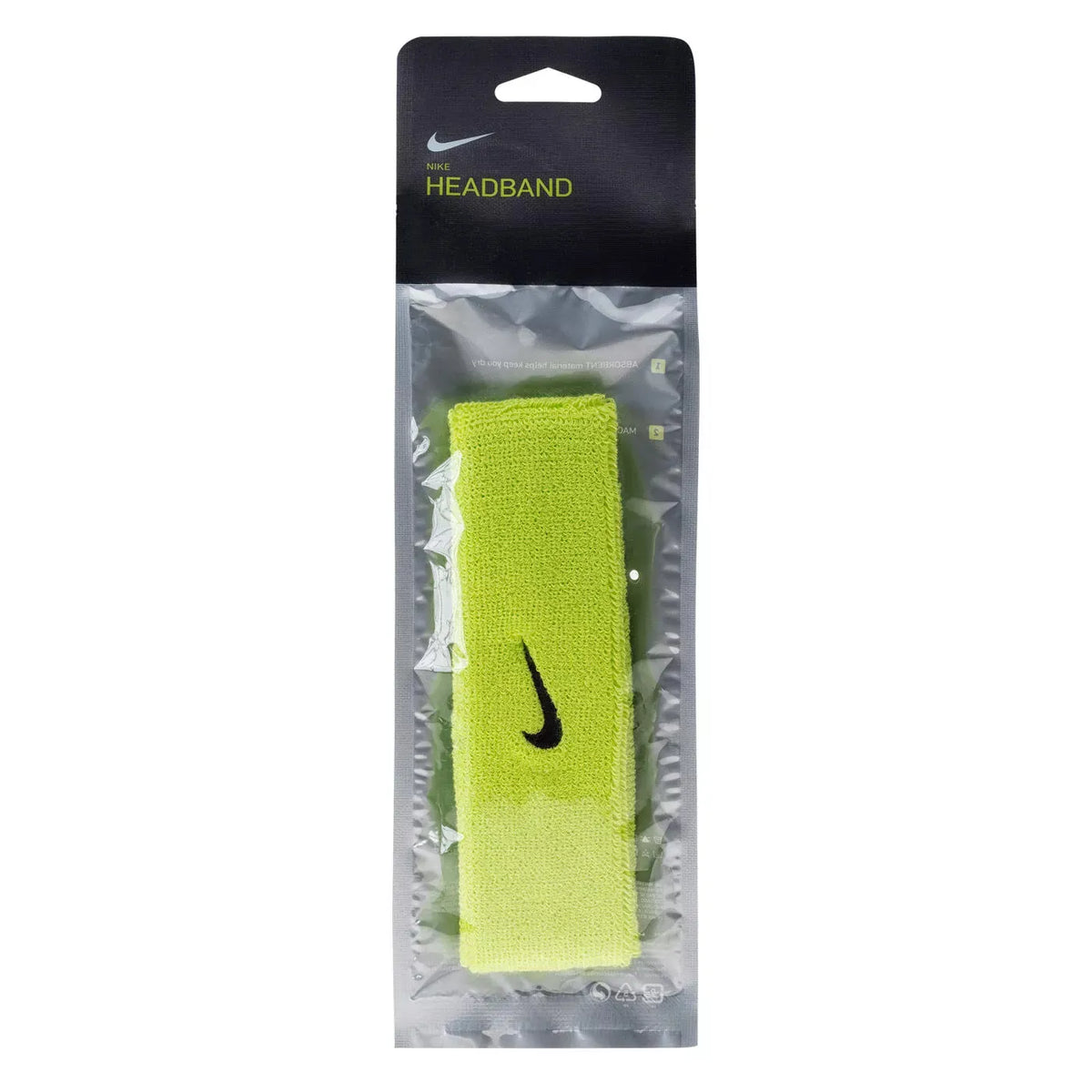 Nike Swoosh Stirnband Atomic Grün-schwarz Grün