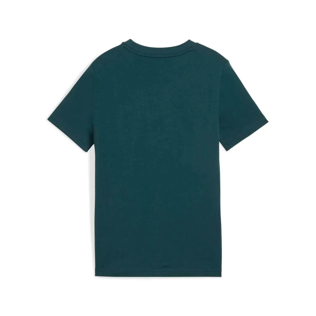 T-shirt enfant puma graphique box tee b vert 140