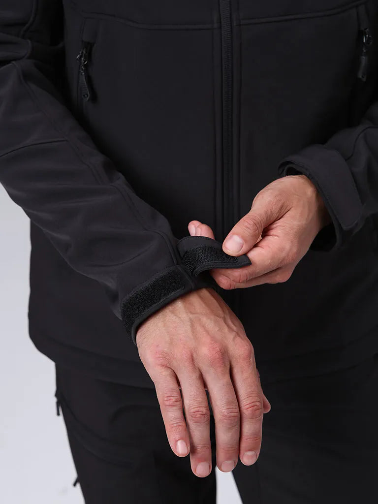 Softshell-jakke til mænd Loap Lucas Sort