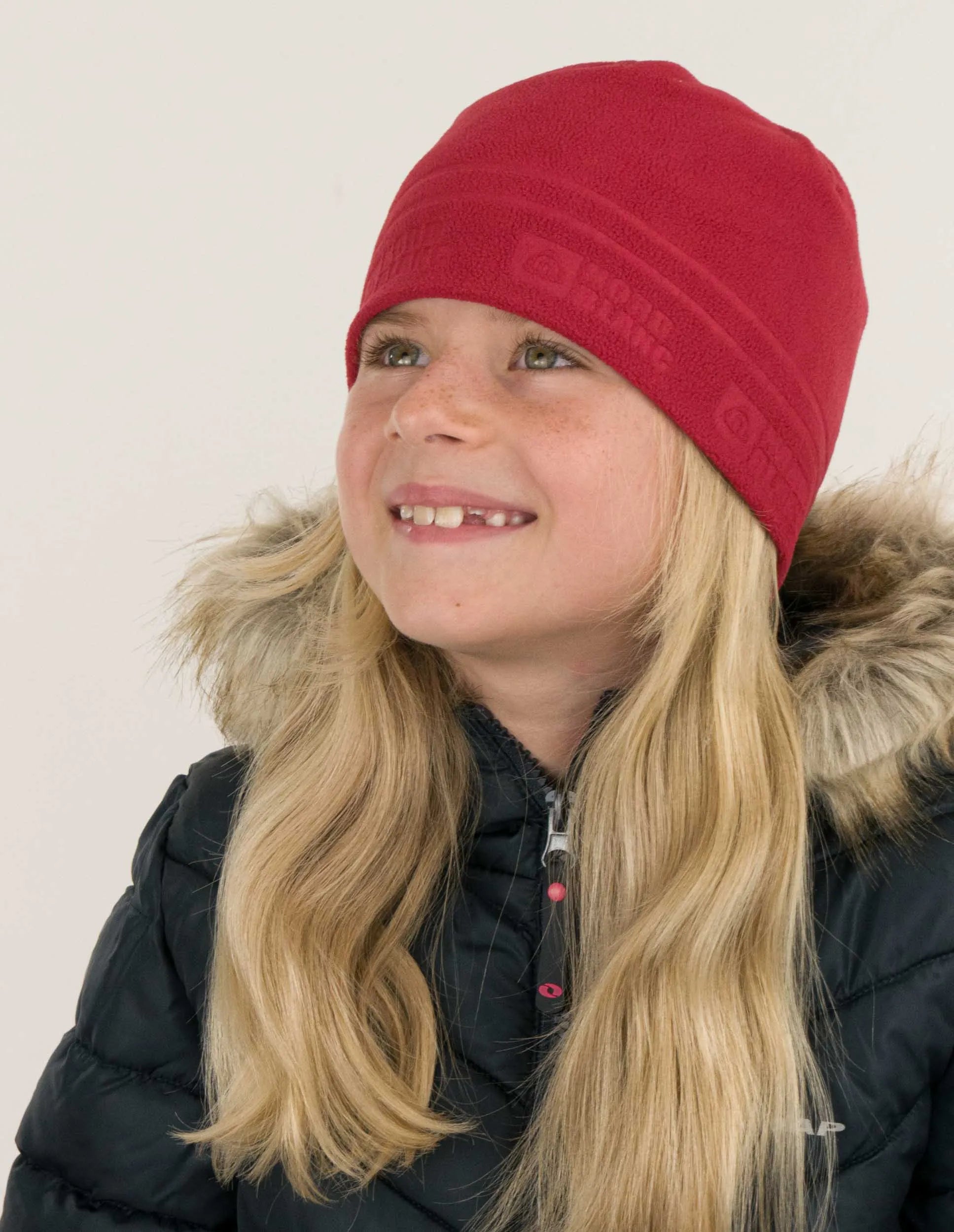 Dětská fleecová čepice Nordblanc Red Jr