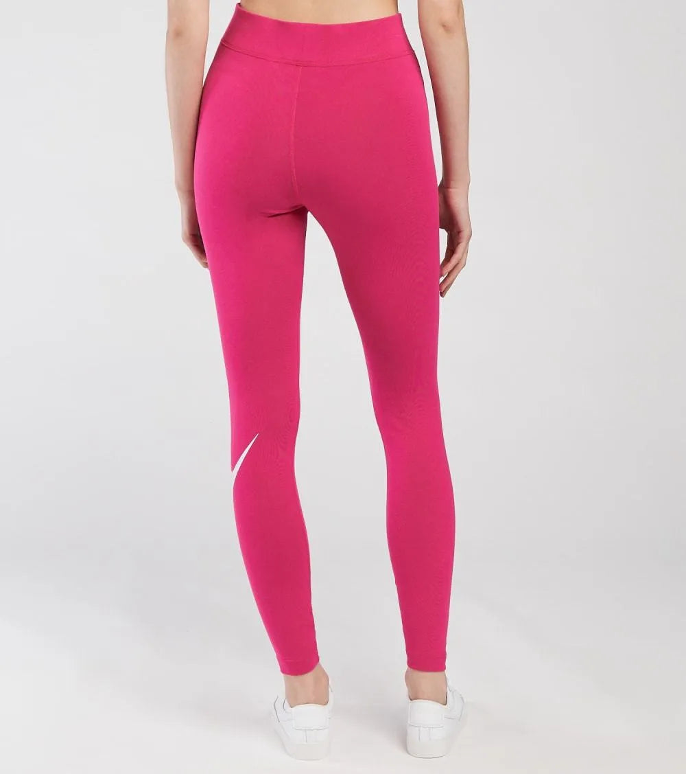 Leggings de mulher nike legging essencial fuchsia pink s