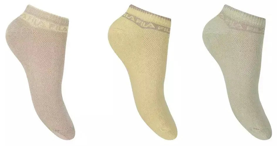 Fila - Confezione da 3 calzini da giardino per scarpe da ginnastica 35-38