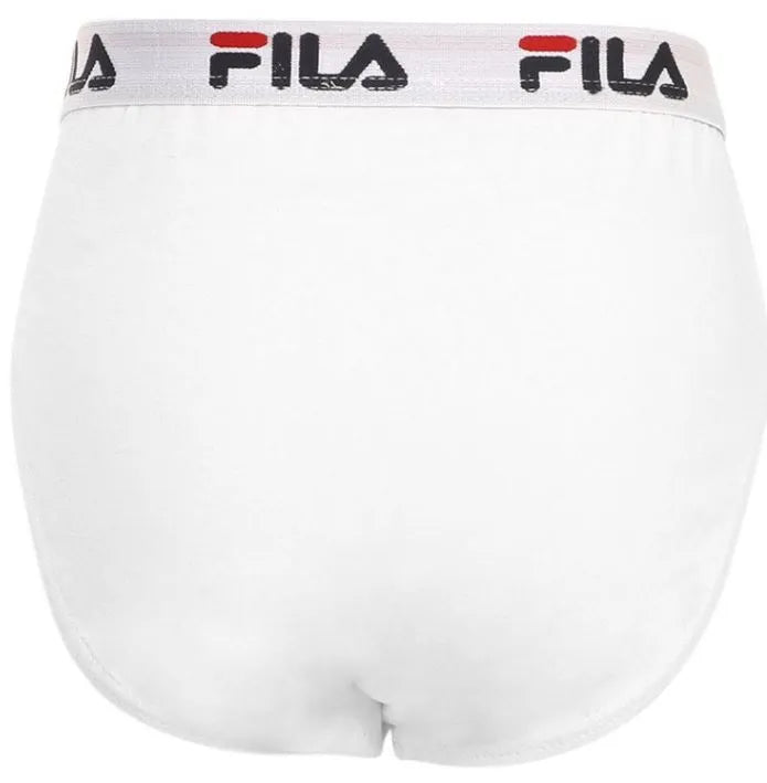 Slip Bambino Fila Elastico Bianco