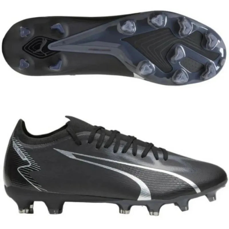 Puma Ultra Match Fg-ag Fußballschuhe Schwarz-asphalt Schwarz