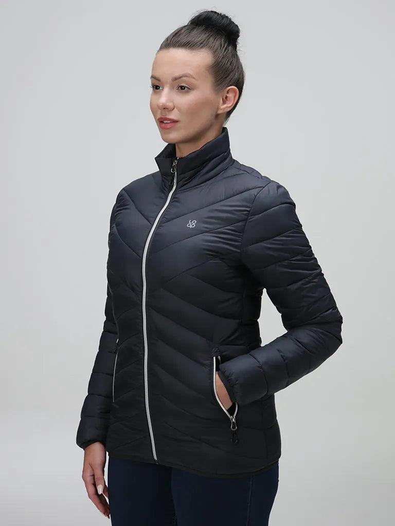 Chaqueta de mujer loap irbora gris oscuro l