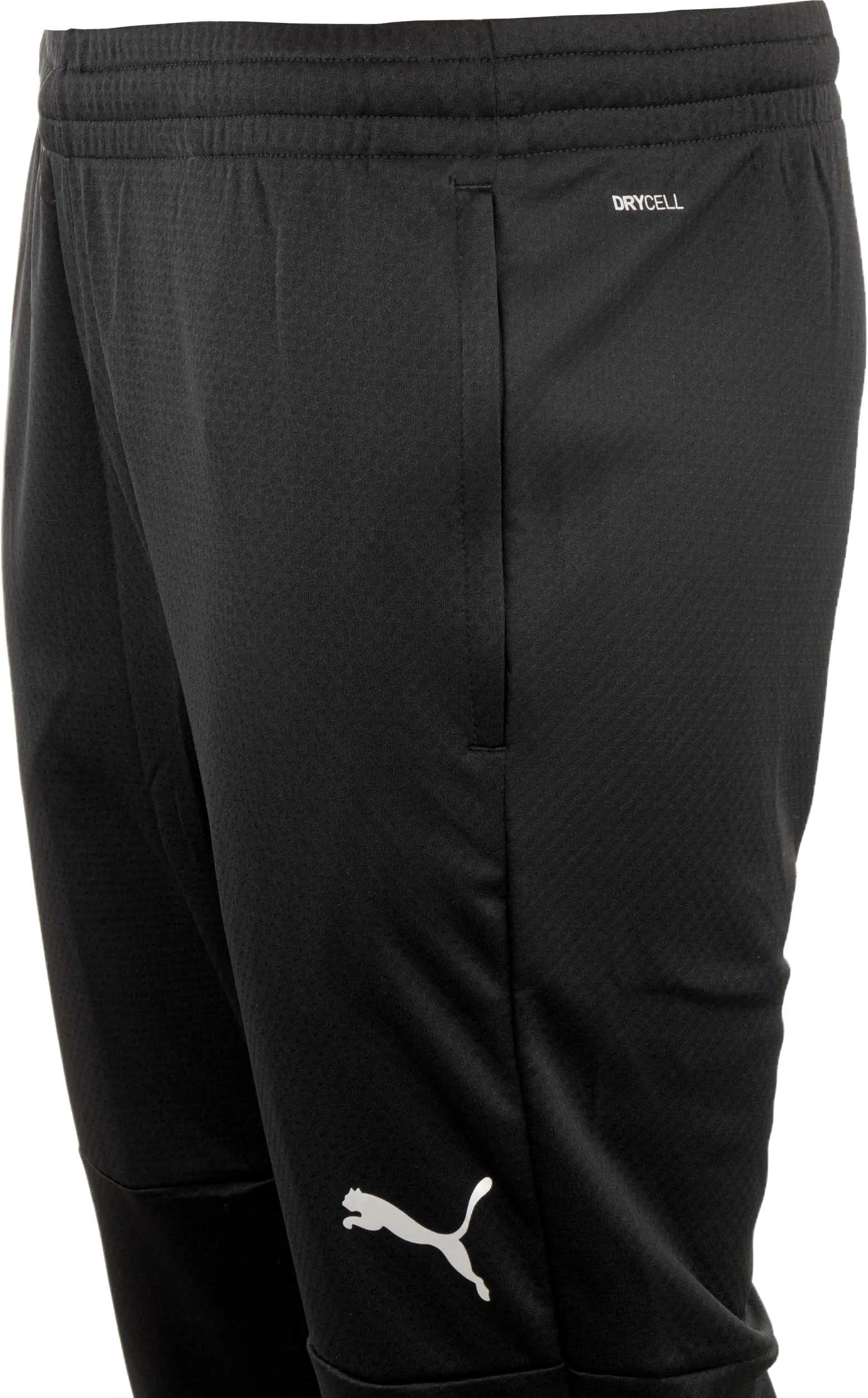 Men's Tracksuits Slavia Puma Teamfinal Training Pants Black