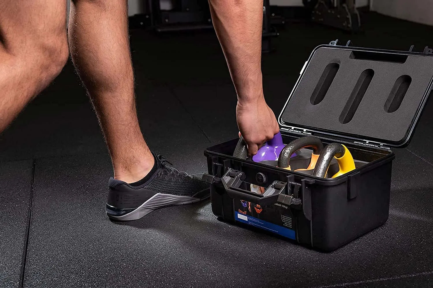 Kettlebell dumbbells - sraith de 3 pcs meascán