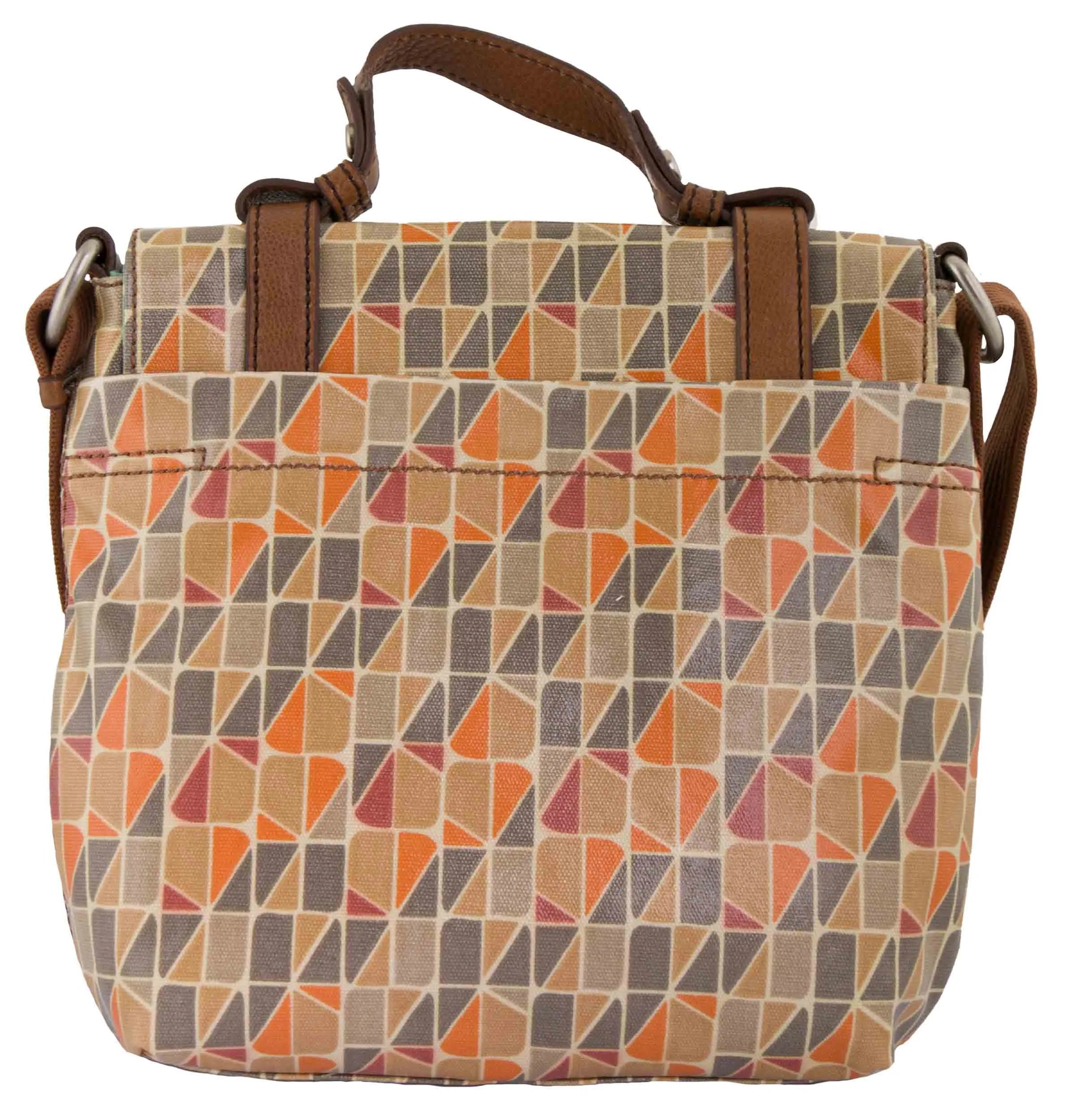 Damenhandtasche Fossil Wmns Handbag Key Per Org Flap Mix
