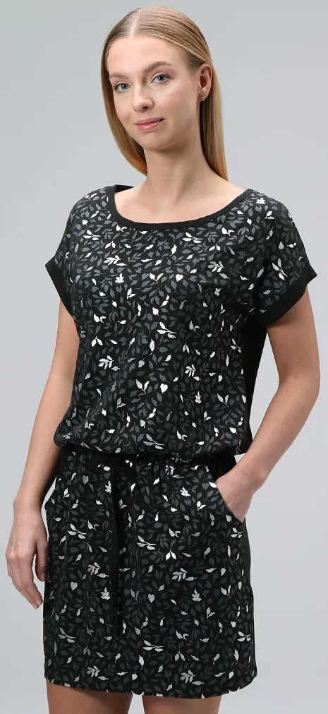 Vestido Loap Feminino Aslaris Preto Preto