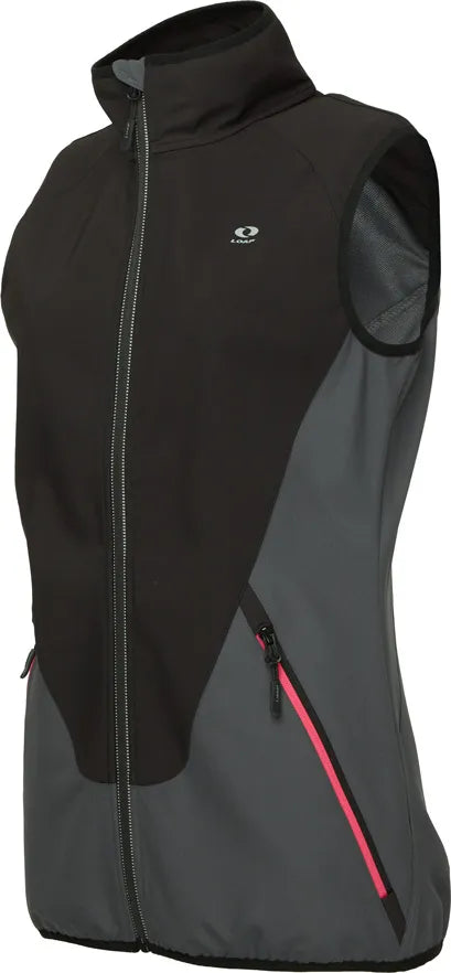 Women's Softshell Vest Loap Urlanda Blk Black