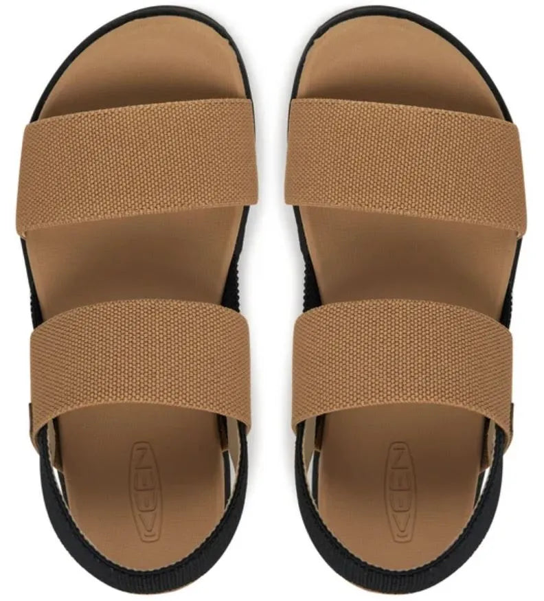 Keen Wmns Elle Backstrap Cornstalk/black Women's Shoes