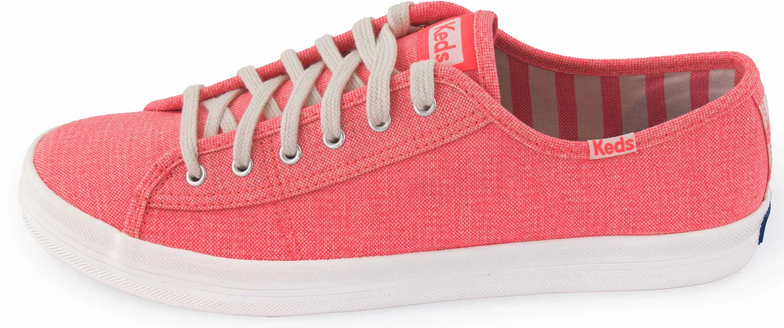 Scarpe Da Donna Keds Wms Kickstart Canvas Corallo Brillante Arancione Rosa