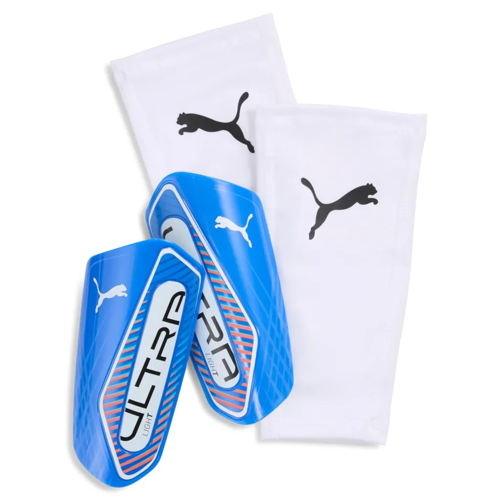 Protezioni Puma Ultra Light Sleeve Blu-Bianco Blu