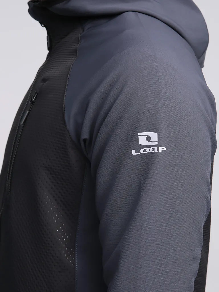 Męska kurtka softshell Loap Urcael w kolorze szarym