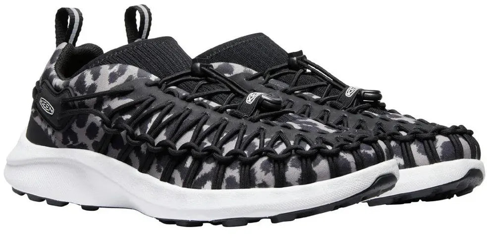 Keen Wmns Uneek Sneaker Animal Print/vit Svart