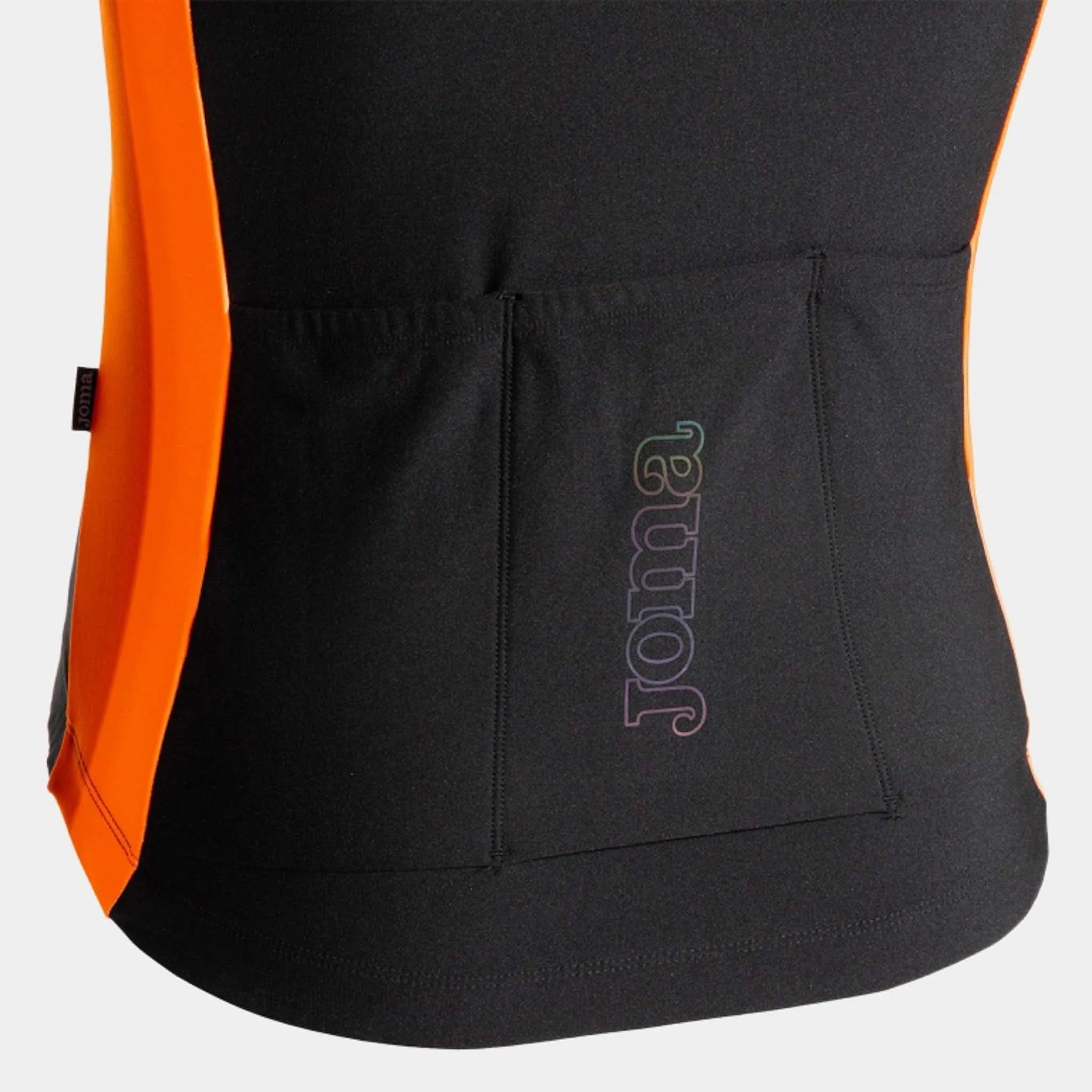 Hanorac/sacou de ciclism joma crono fermoar complet fluor negru negru m