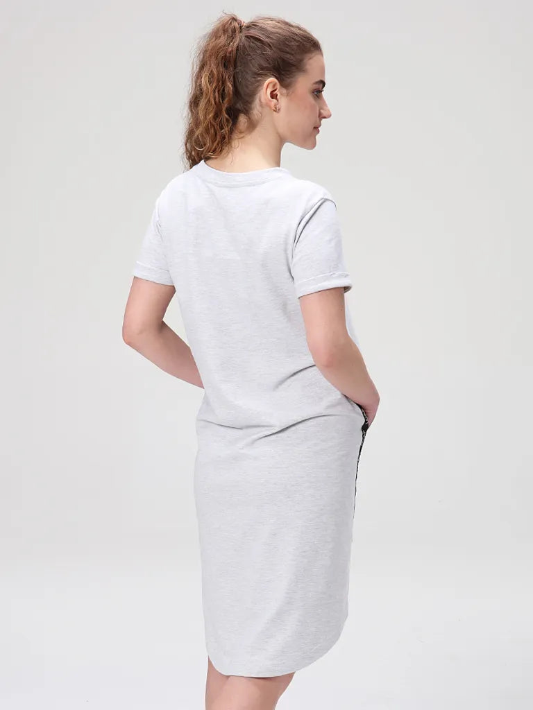 Women's Dress Loap Ewelina Gray