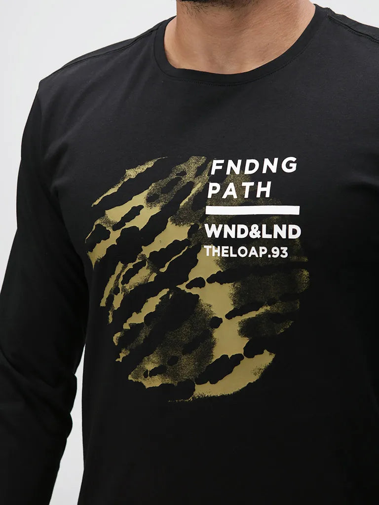 Men's T-shirt Loap Aldar Black 2xl