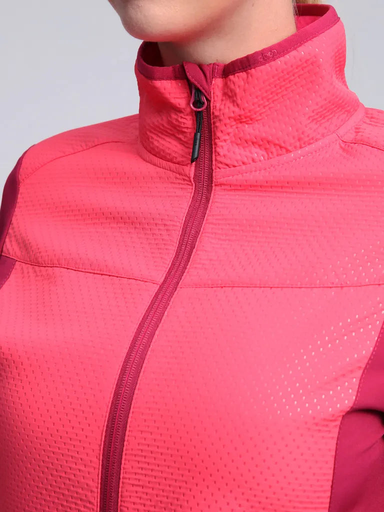 Damska kurtka softshell Loap Urabuna w kolorze różowym