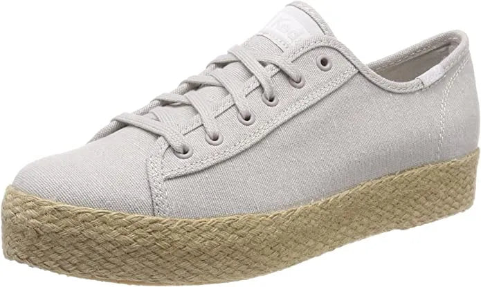 Scarpe Da Donna Keds Wms Triple Kick Jute Grigio