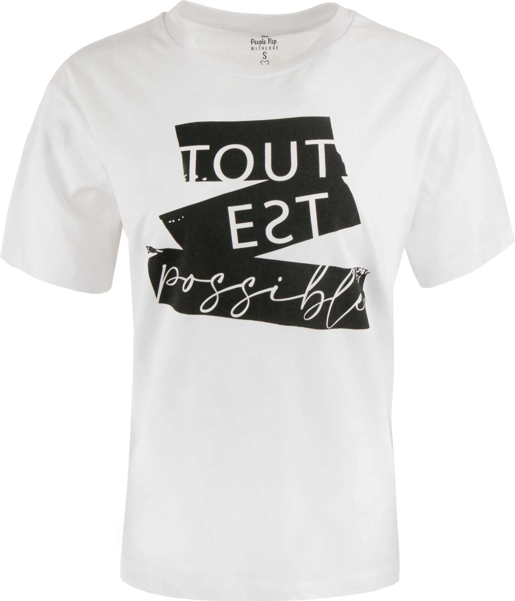 Camiseta feminina representante do povo. minerva branca l