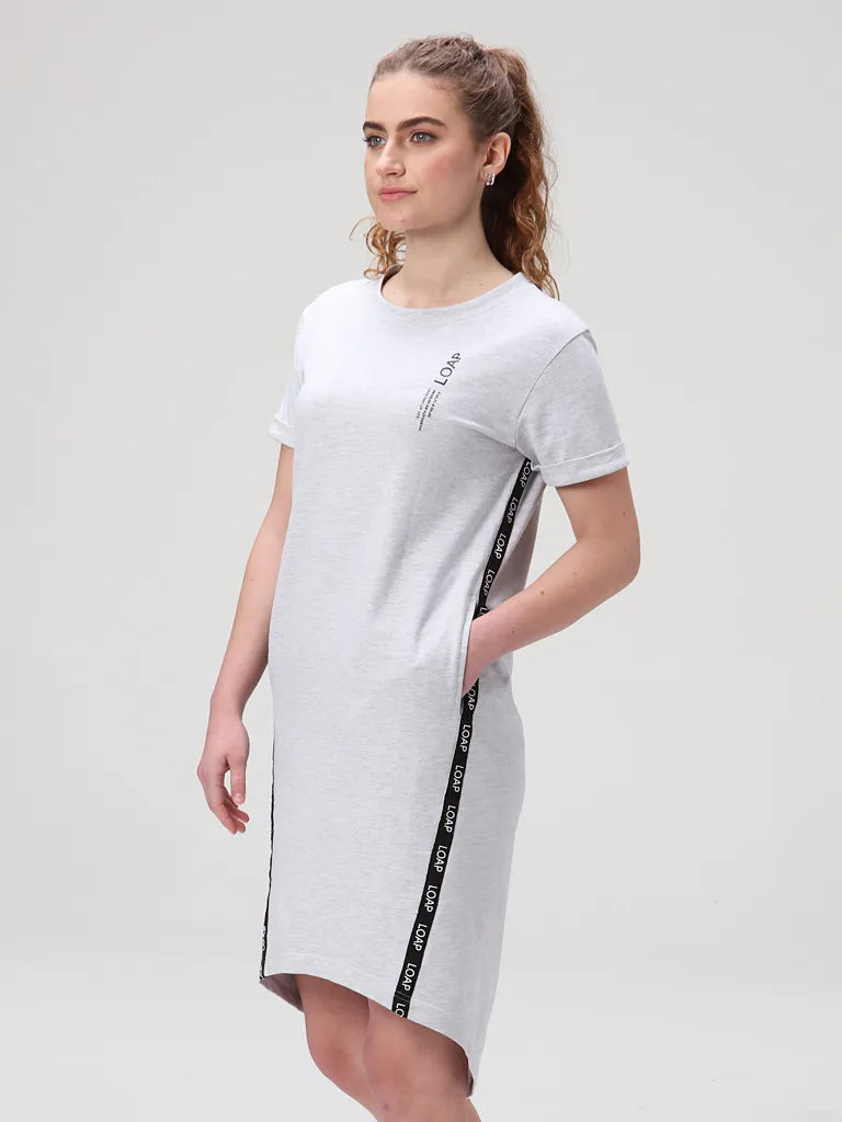 Women's Dress Loap Ewelina Gray