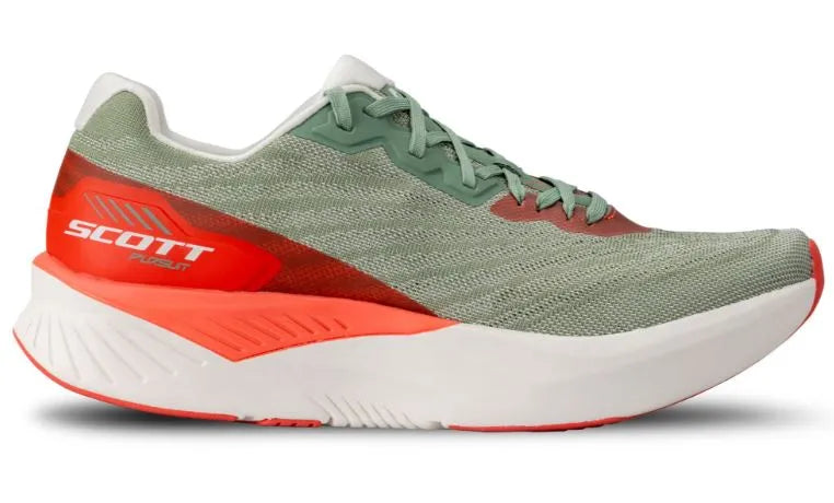 Damesko Scott Pursuit Running Frost Grøn-koral Pink Grøn