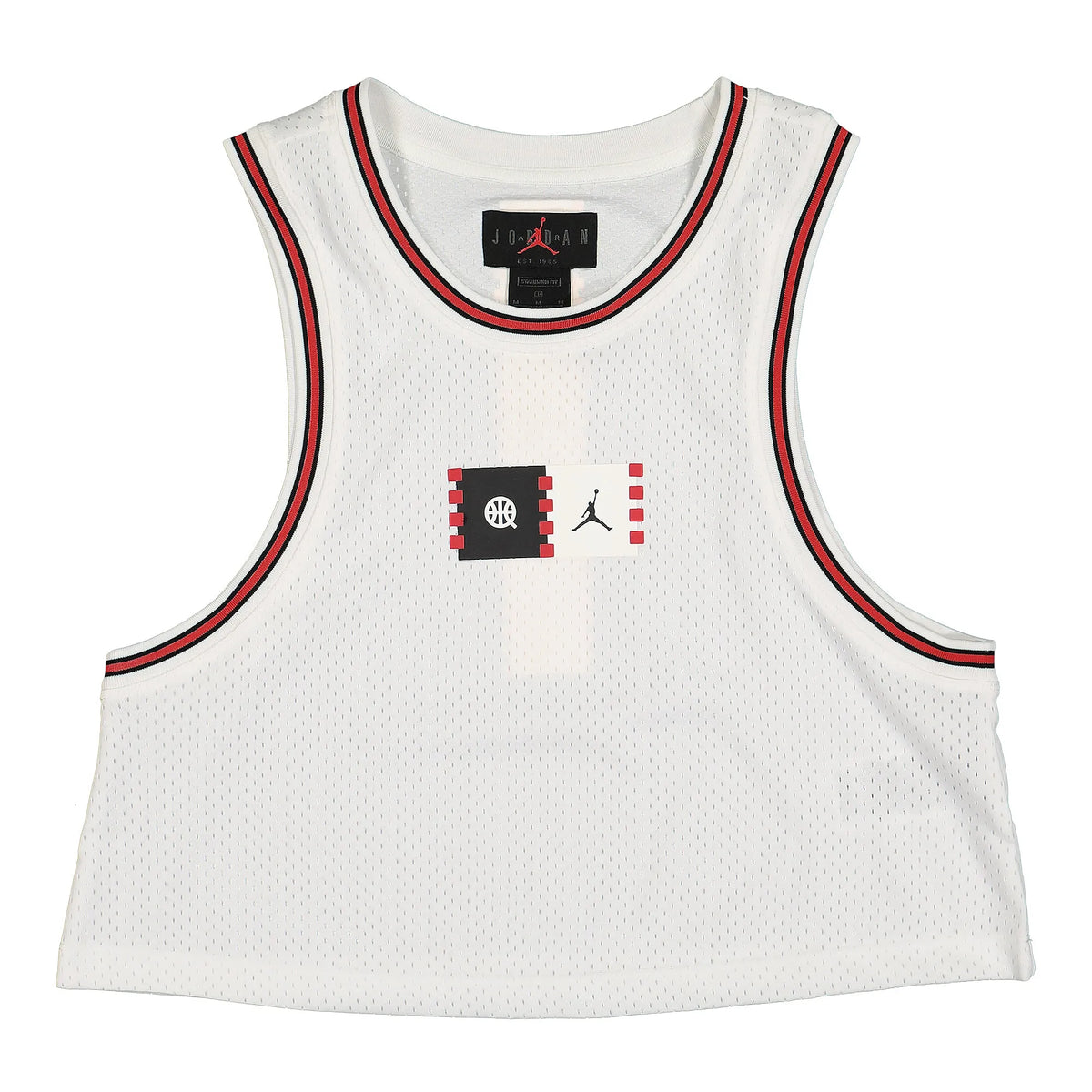 Nike Air Jordan T-shirt Fille Multi Blanc