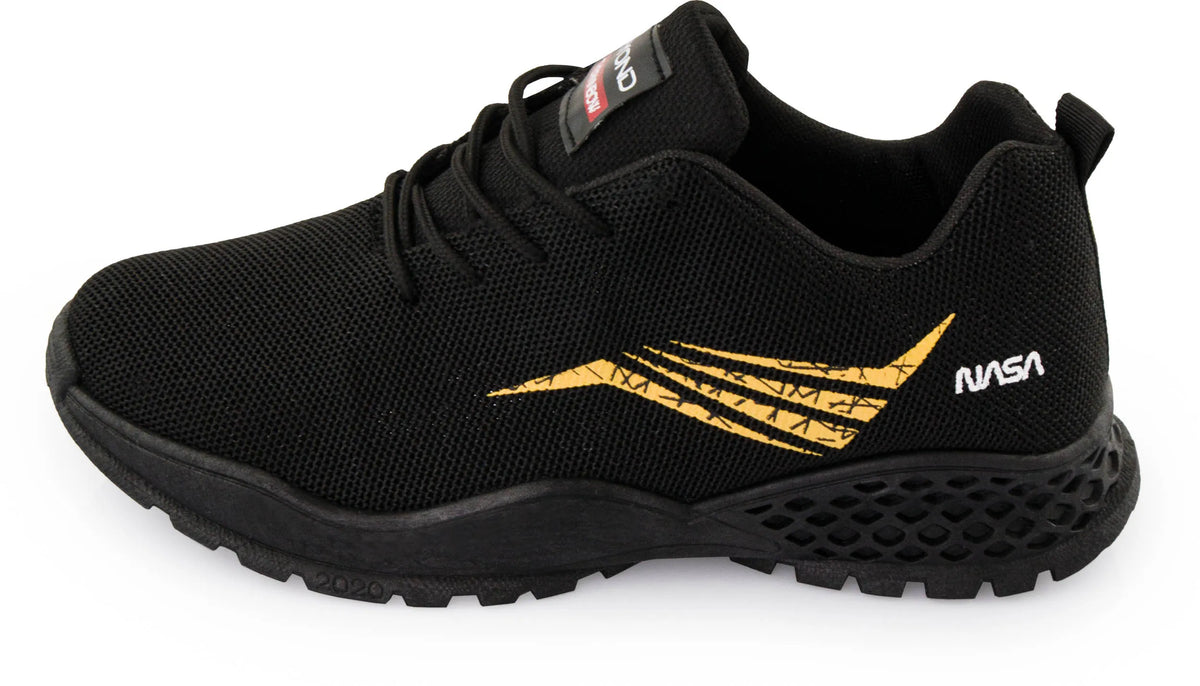 Zapatos de hombre Nasa Men Beymond The Rainbow Sneaker Negro/amarillo Negro