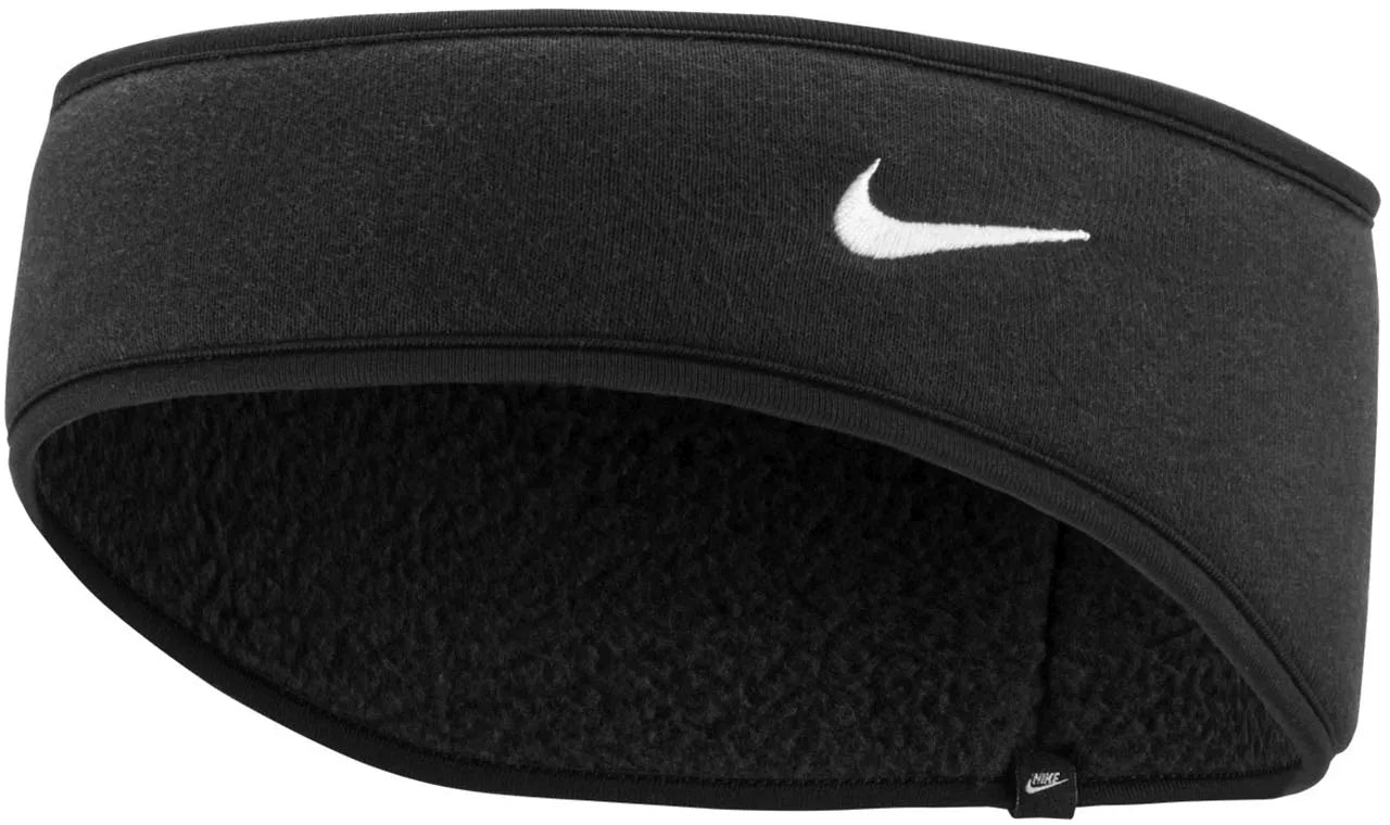 Fascia per capelli Nike W Phoenix Fleece Nera