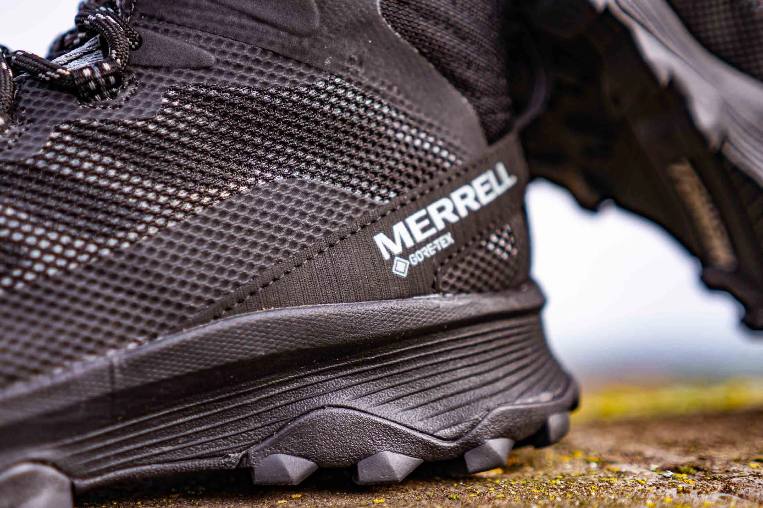 Merrell Speed strike Mid Gtx Zwart Outdoorschoenen Dames Zwart
