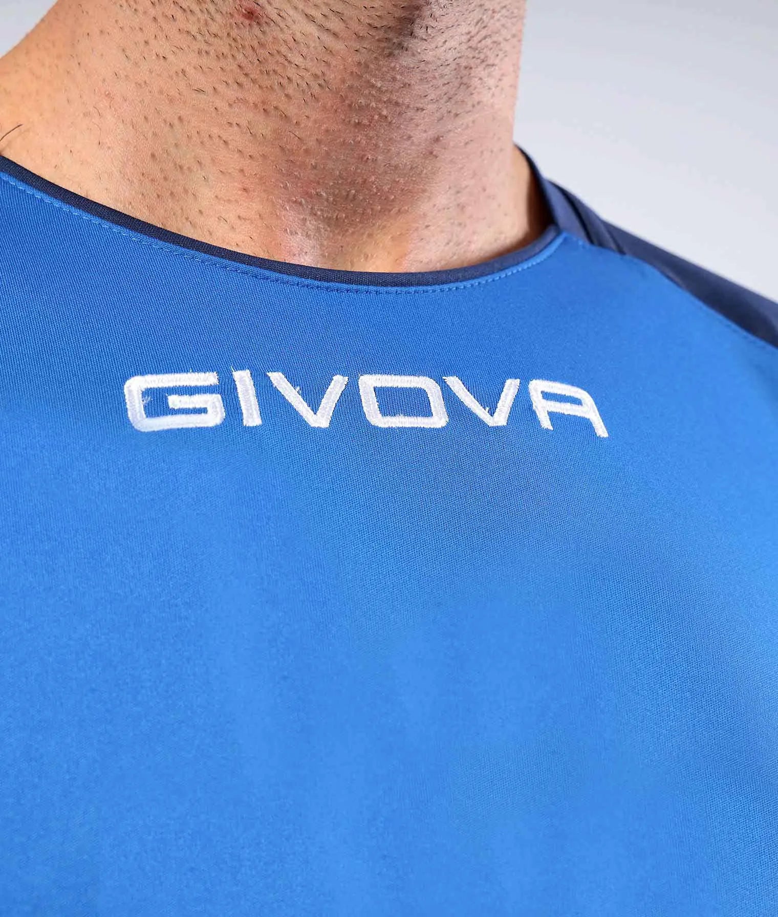 Koszulka sportowa Givova Capo Royal-granatowa 2xl