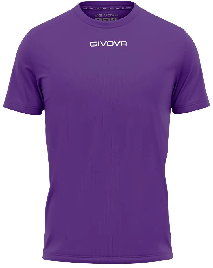 T-shirt sportiva Givova One Microforata Viola