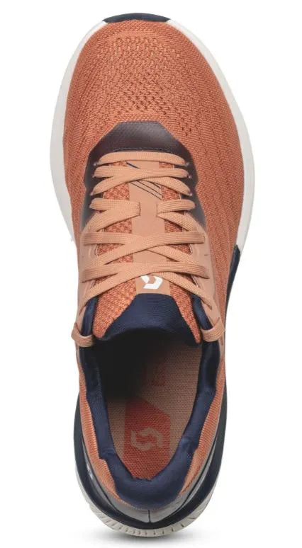 Calçados femininos Scott Pursuit Running Rose Bege-Azul Escuro Bege