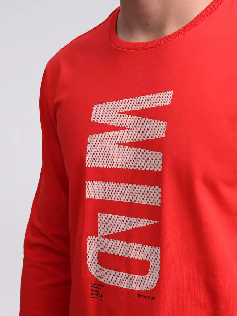 Herr T-shirt Loap Allonzo Röd
