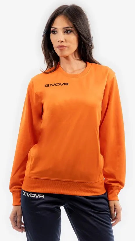 Sport pulóver Givova Polarfleece One Orange
