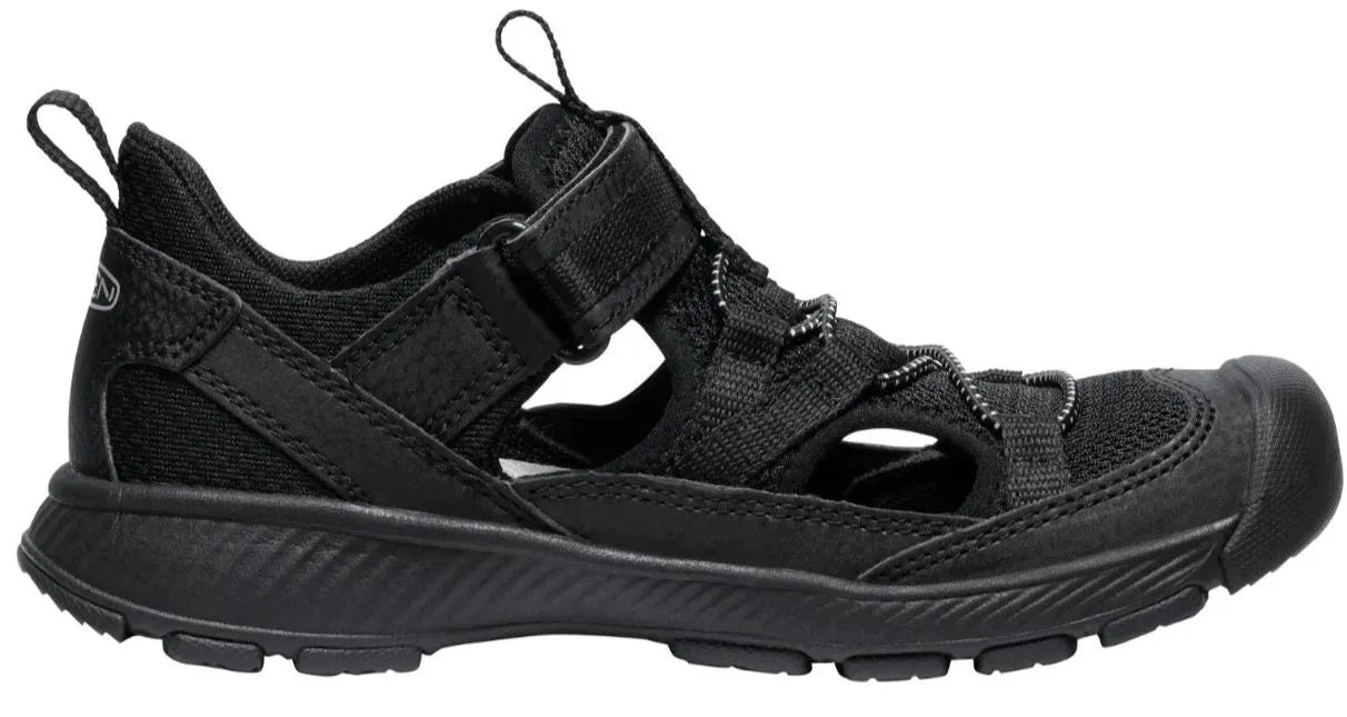 Keen Jr Motozoa Sandal Black/alloy Black