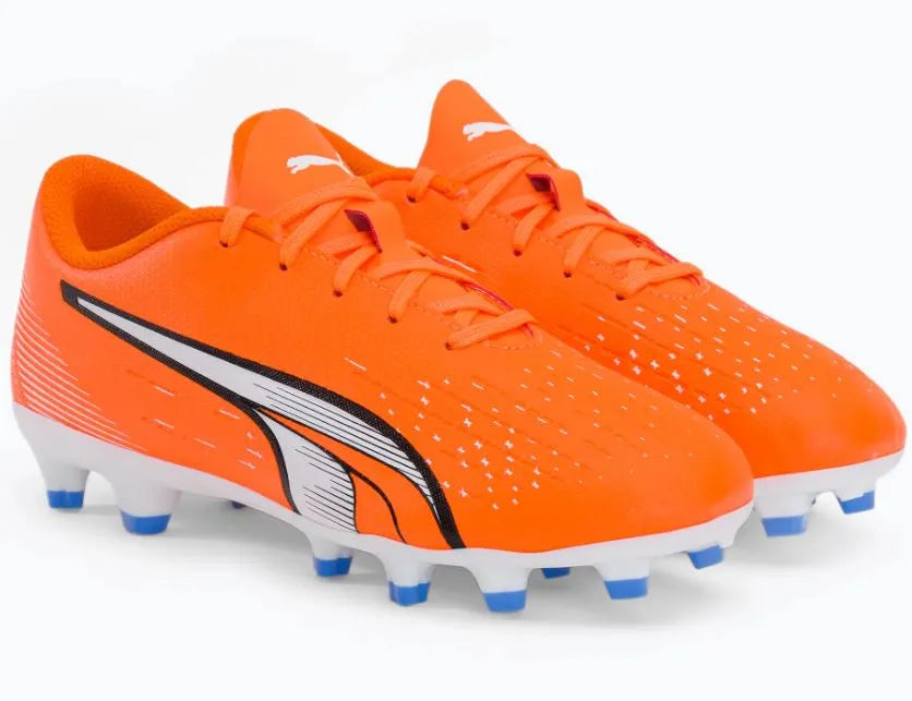 Kids' Football Boots Puma Jr. Ultra Play Fg/ag Orange