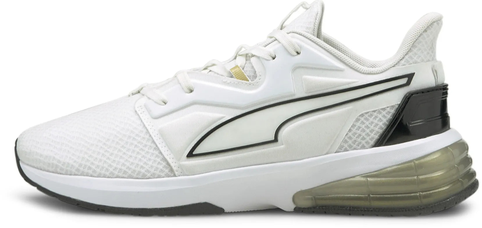 Dámska športová obuv puma wms lvl-up xt moto urban white black white 37.5