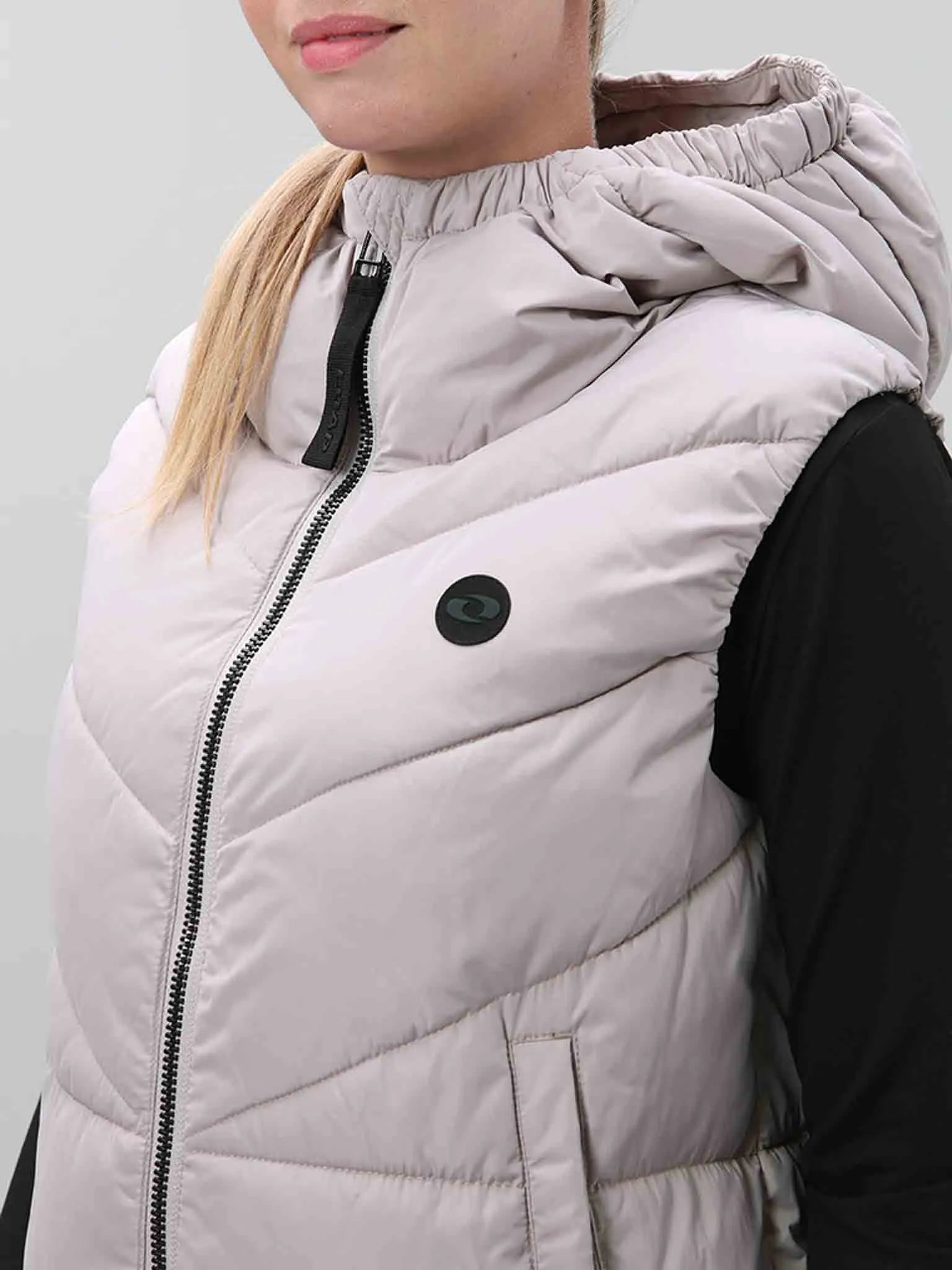 Colete Feminino Loap Tanja Cinza