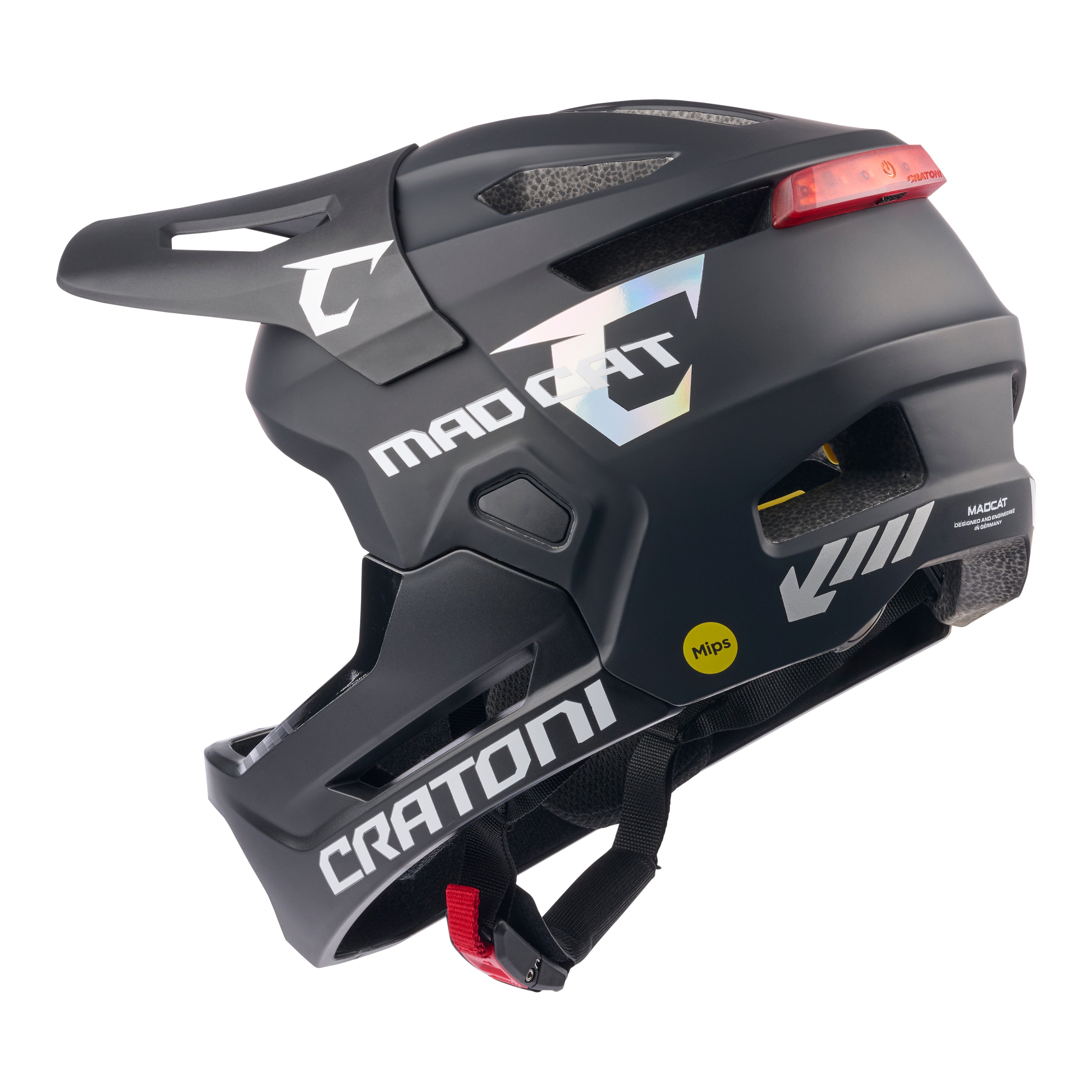 Cratoni Madcat Mips Children's Helmet Black Matt - S/m (49-56cm)