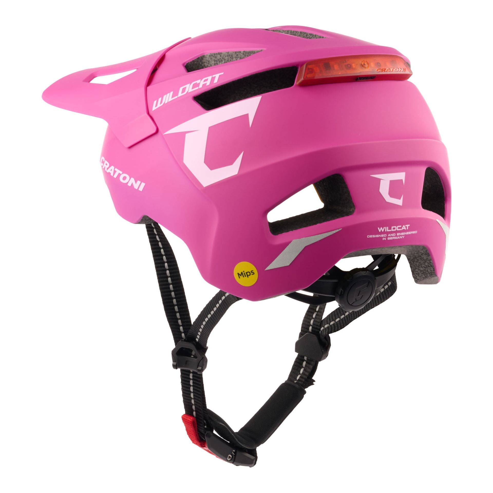 Cratoni Wildcat Mips Children's Helmet Pink Matt - S/m (49-56cm)