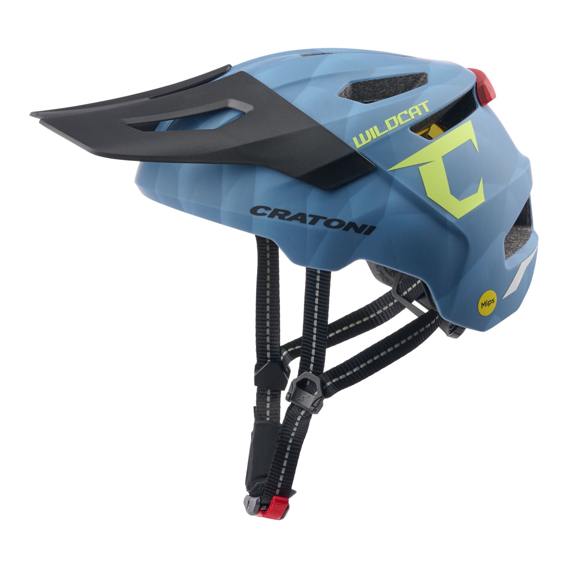 Gyermek sisak Cratoni Wildcat Mips Steelblue Matt - S/m (49-56cm)